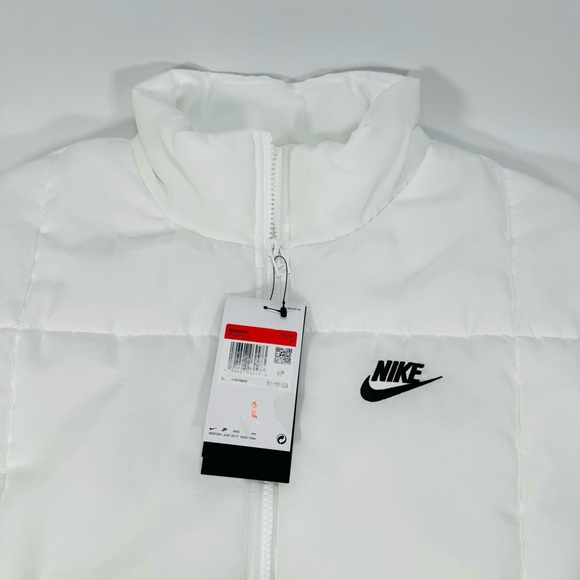 NWT New Nike Sportswear Classic Puffer Womens Therma-FIT Vest Large Loose Gilet - Picture 7 of 7